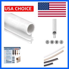 Window Weatherstrip Seal 1/4" Bulb Bubble Kerf Mount 4 Colors 6 Length Options