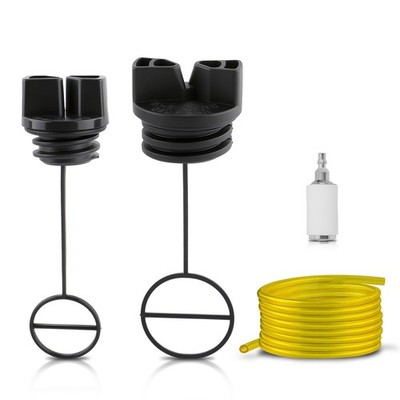 Gas Fuel Oil Cap kit For Poulan Chainsaw 1900 1950 1975 2050 2055 2075 2150 2155