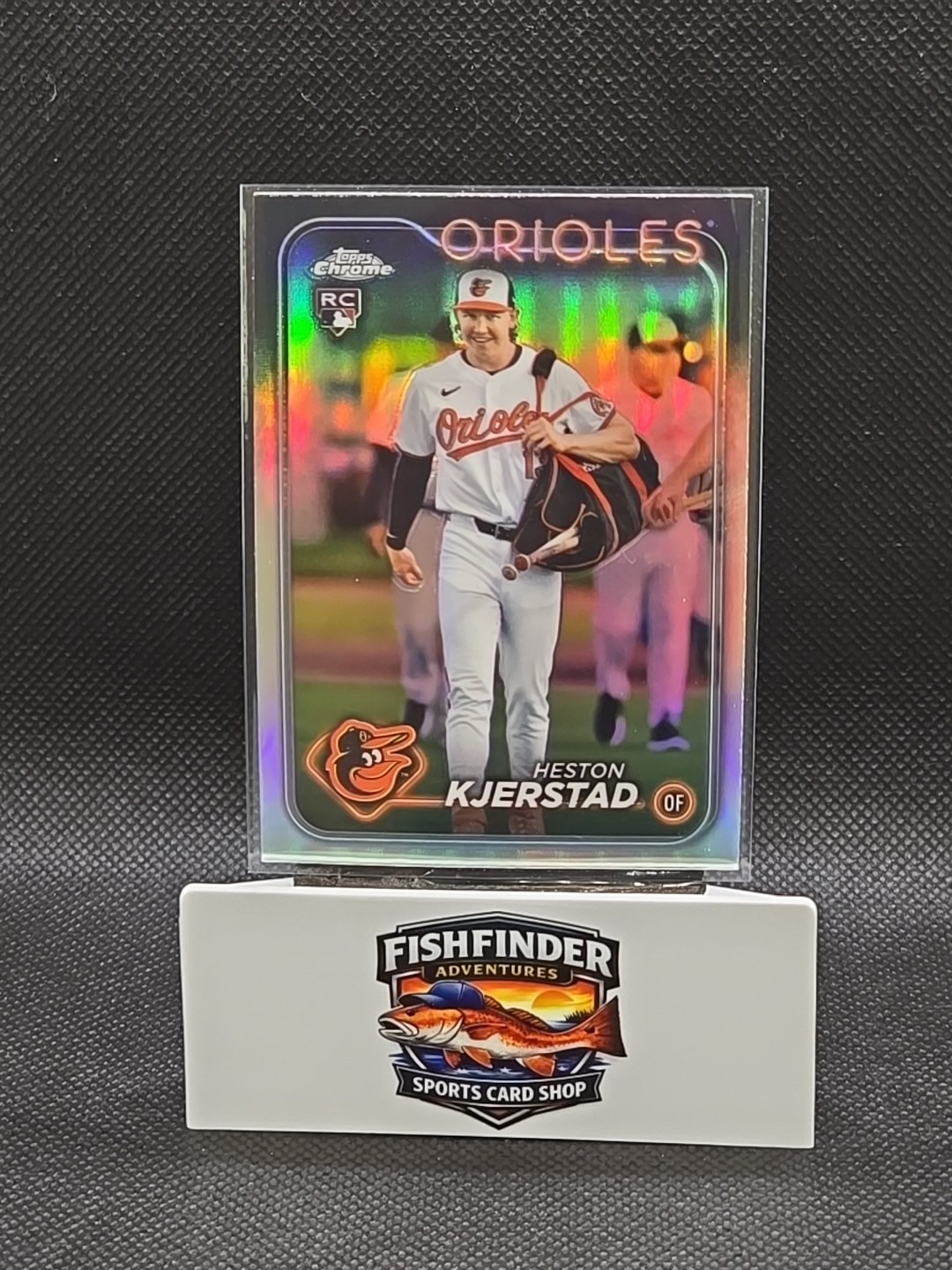 2024 Topps Chrome Update #USC120 Heston Kjerstad RC Photo Image Variation 