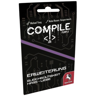 Pegasus Spiele Compile Purple Edition Gleichgültigkeit Hass Liebe - Erweiterung