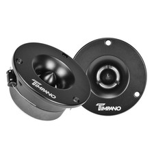 Timpano TPT-ST3 Black Slim Super Tweeter, 600 Watts 4 9 x 5 x 2 Inch,