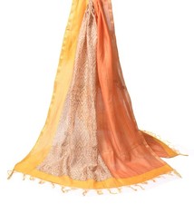 Sushila Vintage Pure Cotton Silk Dupatta Printed  Woven Multi-Color Long Stole