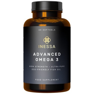 Omega 3 Fish Oil 1200mg 480mg EPA/360mg DHA per Capsule High Strength, Ultra ...