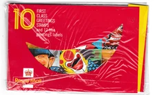 GB 1990 Greetings Complete Booklet Sealed Smiles WS43662