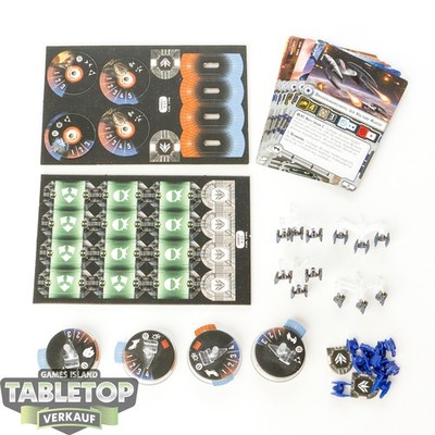 Star Wars Armada - 8x Separatist Fighter Squadrons - teilweise bemalt