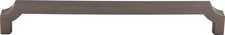 Top Knobs TK3028AG Davenport Appliance Pull 18" (c-c) Ash Gray