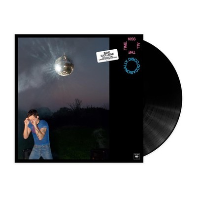 Harry Styles / KISS ALL THE TIME. DISCO, OCCASIONALLY. (Indie BLACK LP Poster) 