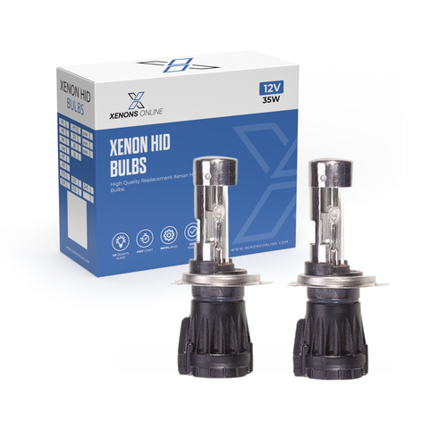 H4 Bi Xenon HID Bulbs 8000k (Pair) - Picture 1 of 1