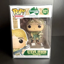 Funko Pop! Television #921 Australia Zoo Steve Irwin W/ Crocodile Vinyl Figure