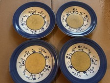 lot of 4 Nancy Calhoun SANTANA by Spal soup Bowl's 8 1/2" Portugal Porcelain