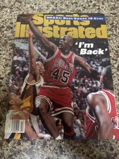 March 27th 1995 VTG Sports Illustrated NBA Michael Jordan NCAA Bulls "I'm Back!"
