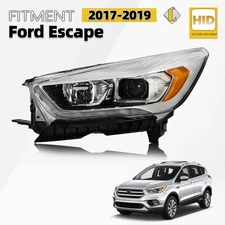 For 2017-2019 Ford Escape HID Xenon W/LED DRL Headlight Left Driver Side
