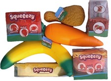 Sunny Days Mix Lot of 7 TikTok Viral Squishy Squeezy Sensory Fidget Toys