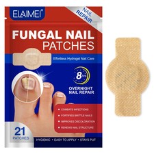 21 Pcs Fungal Nail Patches - Extra Strength Toenail Fungus Treatment Overnight