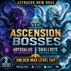 ARK Survival Ascended ASA PvE Boss Fight Service PS5 Xbox PC