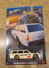 Datsun Bluebird Wagon 510 Hot Wheels Hot Wagons 35 White Gdg 44 Premium Datsun Bluebird Wagon 510 Hot Wheels Hot Wagons 35 White Gdg 44 Premium