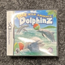 Ubisoft Petz Wild Animals: Dolphinz Nintendo DS Instruction Booklet Included