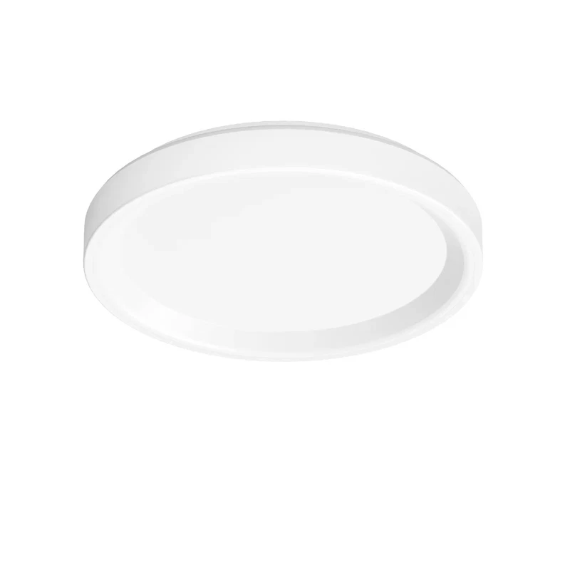 Lampada Soffitto Parete LINEA LIGHT ISIDE Plafoniera Rotonda 45 cm Luce Led, fotografia 5 di 9