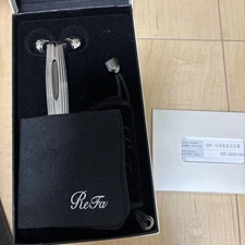 ReFa S Carat Ray RF-SR2150B Silver Face Roller Facial roller Authentic B77