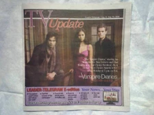 2010 THE VAMPIRE DIARIES TV UPDATE Ian Somerhalder,Nina Dobrev,Paul Wesley