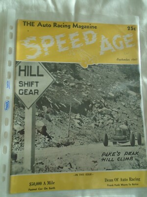 Speed Age Sep 1947 Vol 1 Nr. 5