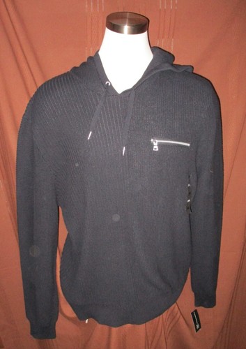 INC International Concepts Herren Kapuzenpullover, schwarz, Baumwolle, Gr. 2XL, NEU - Bild 2 von 7