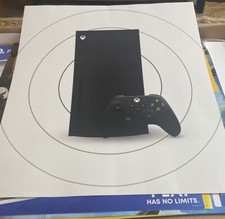 XBOX Series X GameStop  store Display Promo Poster (24x28)Read****