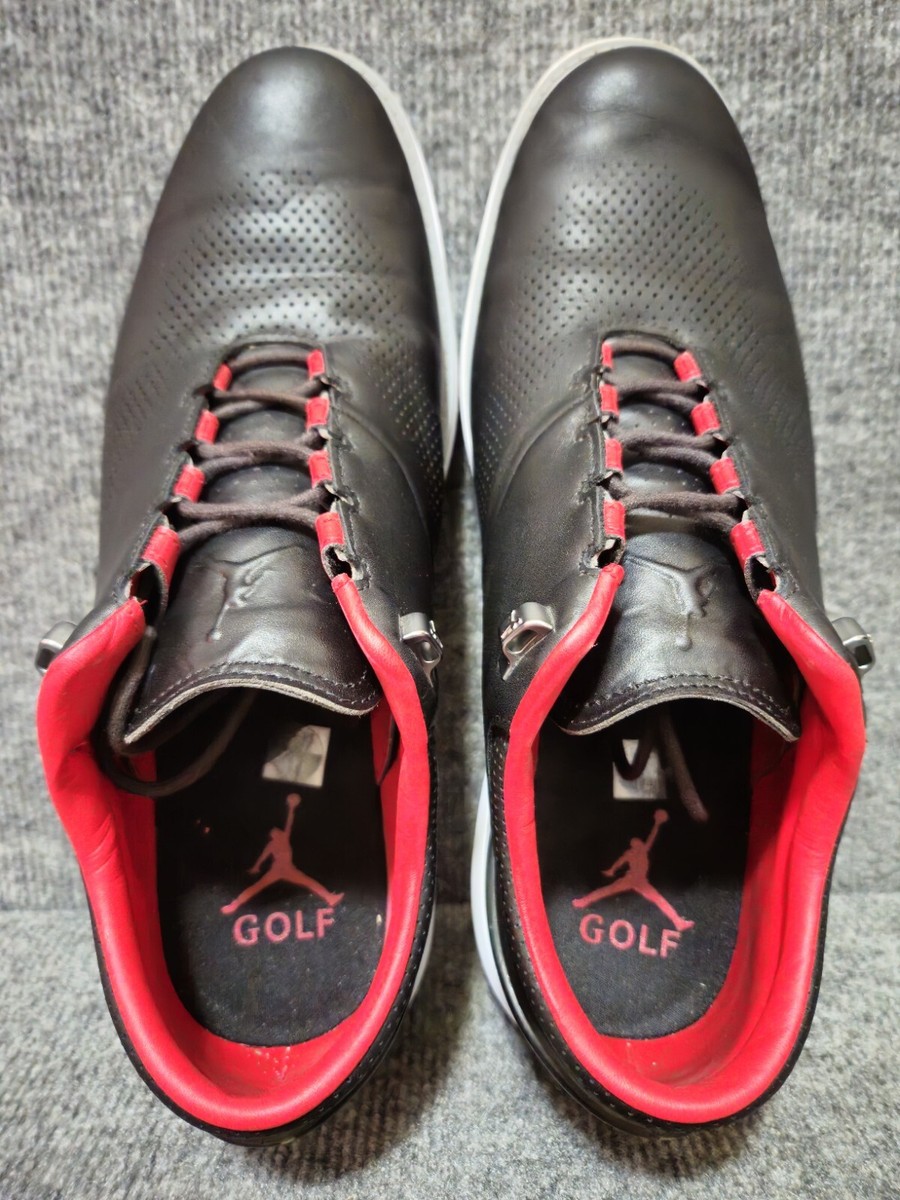 Nike Air Jordan ADG 4 Black Cement Golf Shoes Size 12 | eBay