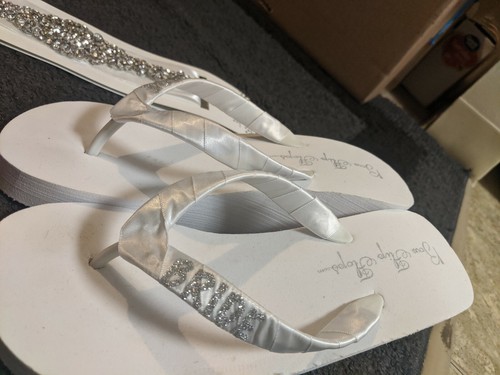 Bride, Wedding, Beach Custom white Flip 