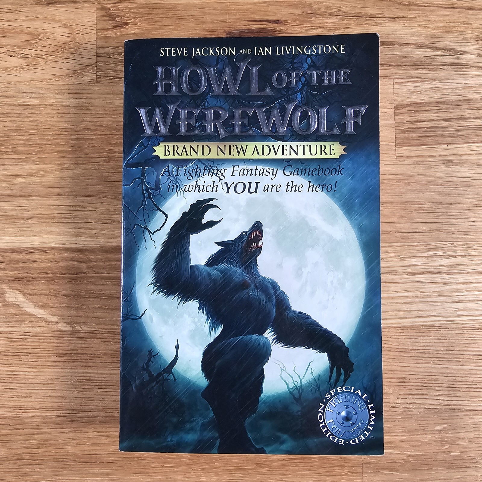 HOWL OF THE WEREWOLF - Wizard Special Edition - Fighting Fantasy 2007 1st