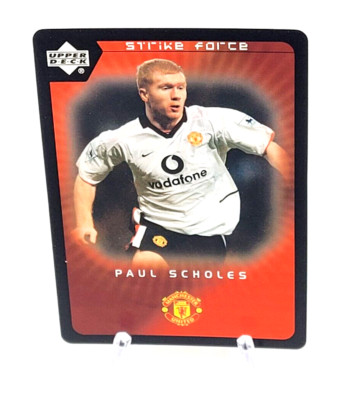 2003 Upper Deck Strike Force Manchester United Paul Scholes
