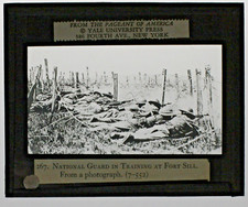 MLS  - #267 National Guard in Training at Fort Sill  - From a PHotograph  MLS154