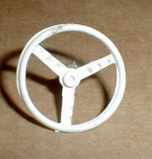 3 Spoke Corvette Slot Car Steering Wheel Vintage 1/24 Scale Original GM used
