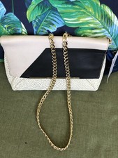 Bnwt Pour La Victoire Le Mieux Convertible Clutch Pearl Multi-color W/chain