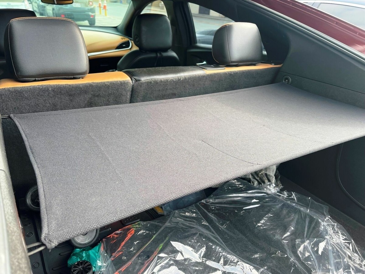 Trunk Shade Cargo Cover Security Black Luggage for Chevrolet Volt
