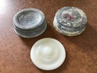 Ball Zinc Lids with Porcelain Lining ~ 1 Extra Lining ~ Decoration, Crafts — photo 1