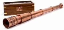 Vintage 1915 Retro Sailor Marine Telescope Copper Antique Royal Navy telescopes