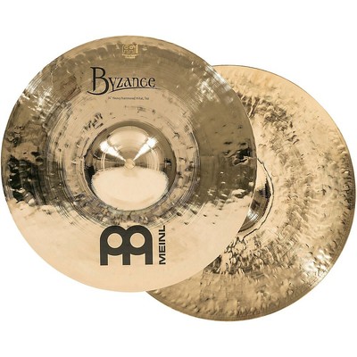 Meinl Byzance Brilliant 14'' Heavy Hammered Hi-Hats Pair