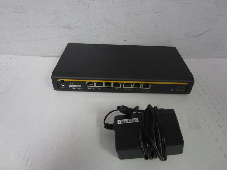 Peplink Balance 20 Dual-WAN 4 port GE LAN Switch 4G LTE/3G Modem 150Mbps BPL-021 - Image 3 of 4