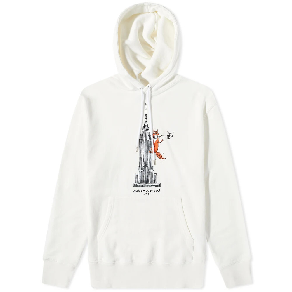 メゾンキツネ スウェットシャツ フォックス OLYMPIA LE TAN Maison Kitsuné Off-White Olympia Le-Tan Edition Empire Fox