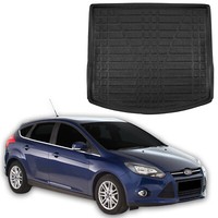 Kofferraumwanne Laderaumwanne FüR Ford Focus 3 2011-2018 Kombi Antirutsch
