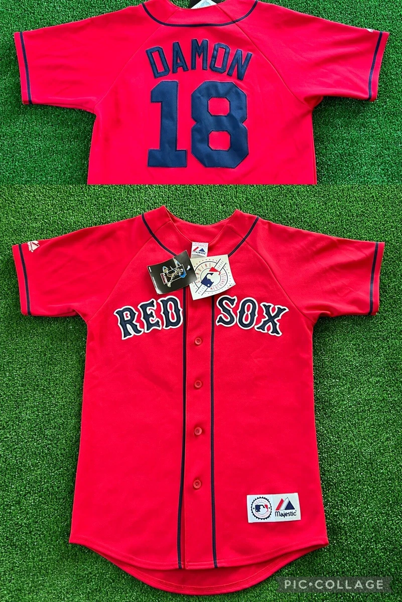 Boston Red Sox Majestic Athletic Red Batting Practice Authentic Collection Jersey Size XL