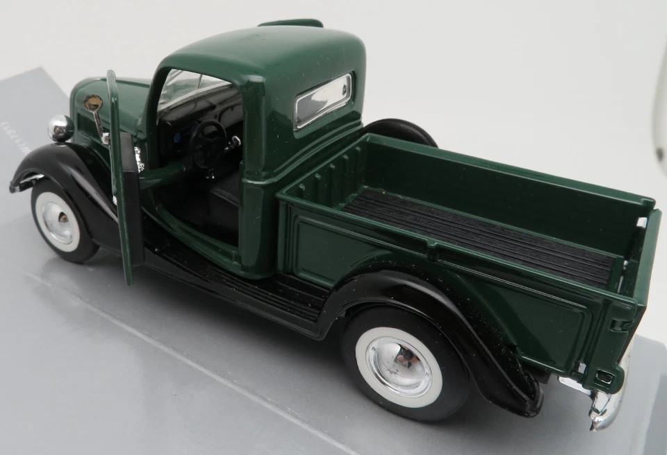 Oldtimer FORD Pickup Superior 1937 Verde Scuro Con Ouvrants #SS5607W 1/34 Box - Immagine 3 di 4