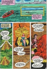 SUPERMAN 392 HAND COLORED COMIC PRODUCTION ART ADRIENNE ROY CURT SWAN PG 6
