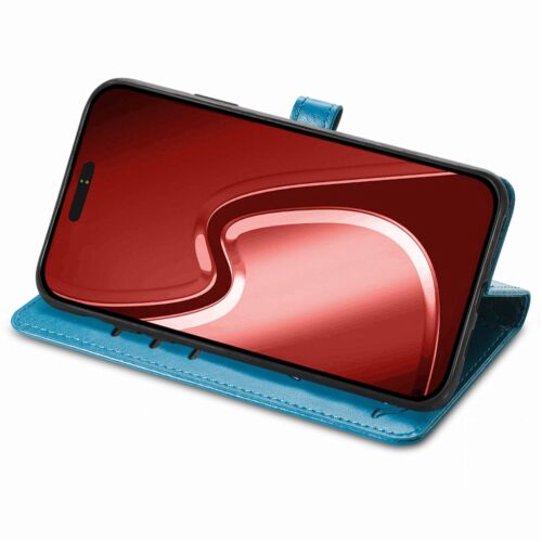 For Various Phone Cute Cat Dog Leather Card Wallet Case Flip Stand Cartoon Cover - Picture 11 of 15