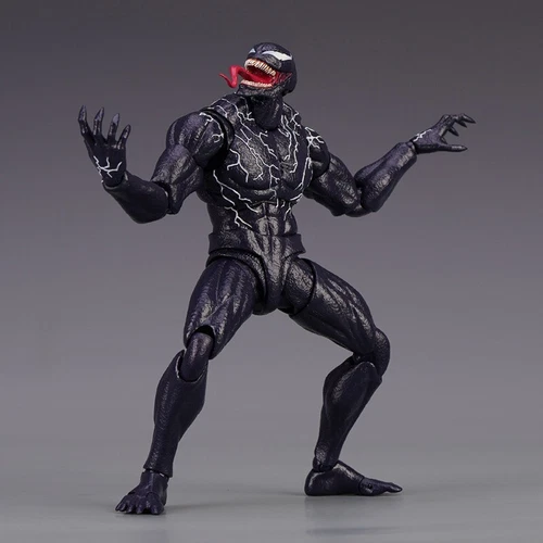 Nuovo SHF Marvel Venom Let There Be Carnage 2° Ver. Action Figure Box Giocattoli Regali - Foto 10 di 21