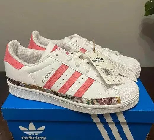 Sluiting Vernauwd Visser Adidas x Her Studio London Superstar Youth Rose Pink White Floral FY5373  Women&#039;s | eBay