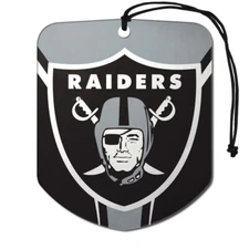 Las Vegas Raiders Air Fresheners - 2 Pack NFL Shield Design