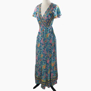 r vivimos floral maxi dress