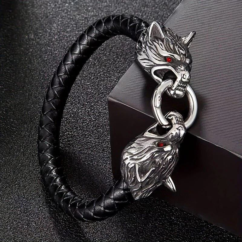 Wolf Bracelet for sale | eBay